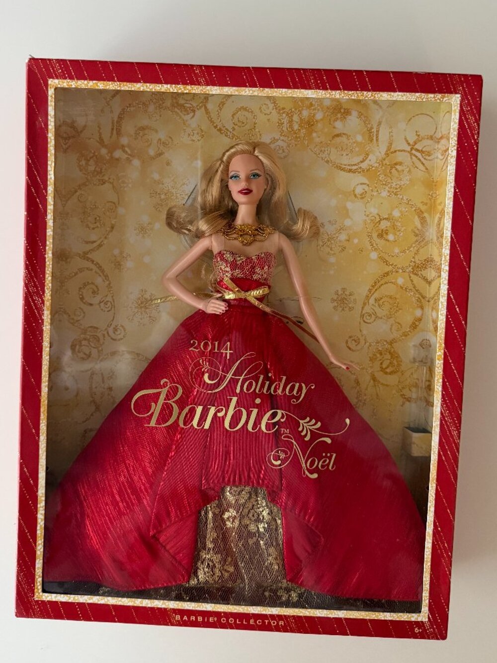 2014 Holiday Barbie Collector Doll – New in Box (Damaged Box)